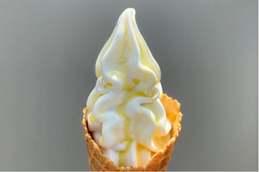 ダイワファームのソフトクリームの写真